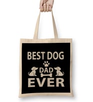 Best Dog Dad Ever 08 Bez Çanta Uzun Saplı