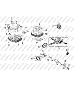 MONDİAL ATV TERRALENDER LX200 DENGE MİLİ ORJ