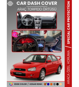 SUBARU IMPREZA (2000-2007) Torpido Örtüsü Panel Halı Torpido Koruma Tam Uyum UV Koruma Hızlı Montaj