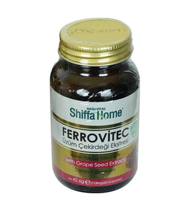Shiffa Ferrovitec Üzüm Çekirdeği Ekstresi Diyet Takviyesi 710 X 60 Kapsül