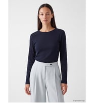 LCW EVERYDAY Lacivert Bisiklet Yaka Kadın Body