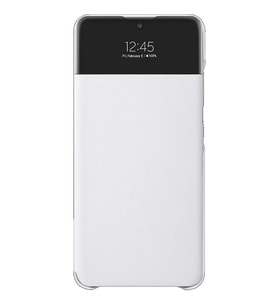 Galaxy A32 ile Uyumlu S View Cüzdan Kılıf Beyaz EF-EA325PWEGTR