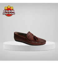 Erkek Deri Rok Babet Ayakkabı