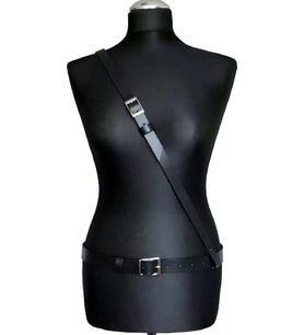 Mulvxbrf Brf02 Omuzdan Tekli Bağlamalı Bel Kemer Harness - Brf917 (Mulvix)