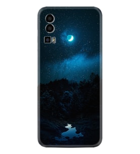 General Mobile Gm 23 Kılıf Silikon Desen Özel Seri Gece 1633
