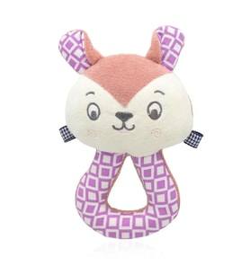 Babyjem Çıngıraklı Kedi Oyun Arkadaşım Babyhola (Gül Kurusu)