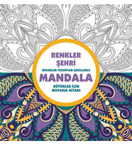 Renkler Şehri - Mandala (Büyükler İçin Boyama)