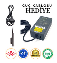 Microsoft 6NL-00001 ile Uyumlu Notebook Adaptör Şarj Cihazı (Siyah)