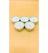 Tealight Mum Mini Boy Soya Parafinli 100 Adet Beyaz (EKONOMİK)