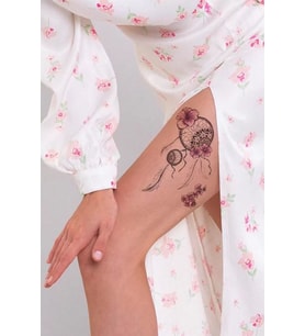 Caş Dekorasyon Düş Kapanı Geçici Dövme Tattoo