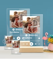 Spotify Plak ve Spotify Anahtarlık 2 Set 4 Parça