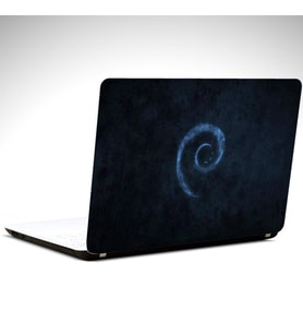 Spiral Laptop Sticker 17 inch (39X27CM)