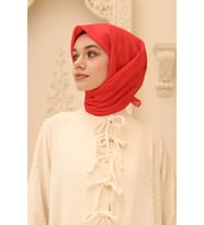 Silk Home Soft Eşarp 48896 Pembe Karışık Desen