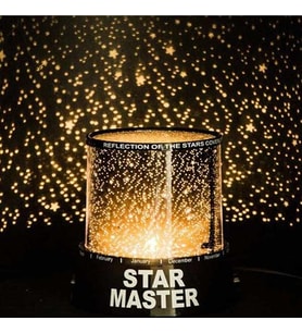 Star Master Gökyüzü Projeksiyonlu Led Renkli Yıldızlı Tavan Işık Yansıtma Gece Lambası (STD)