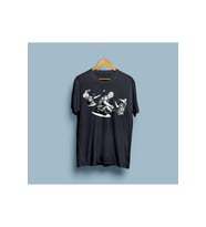 Oversize Masa Tenisi 2 Tasarım Unisex T-shirt
