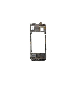 Nokia 5800 Orta Kasa Kapak 5800 Uyumlu Siyah Renk Orta Kasa Zil Sesi Hoparlör Şarj Soketi Kamera Flash