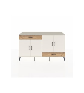 Hyperion Konsol 5 Raflı 2 Çekmeceli 4 Kapaklı 176x44x99 Aytaşı-Aytaşı/Çam