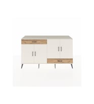 Hyperion Konsol 5 Raflı 2 Çekmeceli 4 Kapaklı 176x44x99 Aytaşı-Aytaşı/Çam
