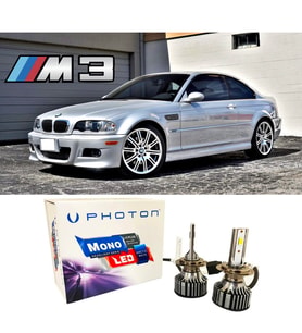 Bmw E46 Led Xenon Uzun Far Ampulü H7 Mono Yeni Seri Beyaz