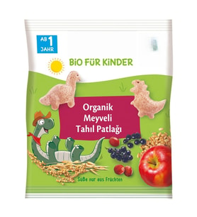 Organik Meyveli Tahıl Patlağı 30 Gr