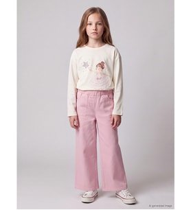 LC WAIKIKI Pembe Wideleg Kız Çocuk Pantolon