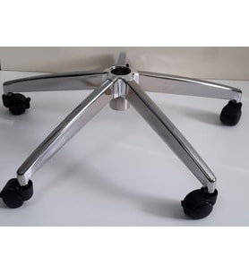 Oyun Koltuğu Krom Yıldız Ayağı Çap 70 cm 150 kg Tekerlekli