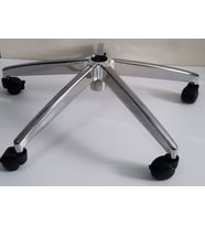 Oyun Koltuğu Krom Yıldız Ayağı Çap 70 cm 150 kg Tekerlekli