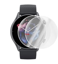 Amazfit GTR 3 Saat Ekran Koruyucu Tam Kaplama TPU Film 2 Adet (Şeffaf)