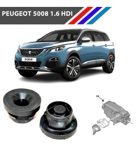 Otozet Peugeot 5008 1.6 HDI Hava Filtre Kutu Lastiği 2 Adetli Takım 1422A3