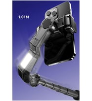 Işıklı Akıllı Tripod Gimbal ile Profesyonel Video ve Selfie Çekimleri