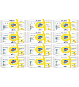 Bingo Clean Yüzey Temizlik Havlusu 96 Yaprak Limon Kokulu Plastik Kapaklı (12 Li Set) 1152 Yaprak