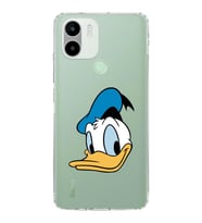 Redmi A1 Plus  Kamera korumalı Kapak Donald Duck Tasarımlı  Şeffaf Kılıf