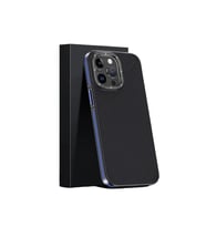 Joko  İphone 15 Pro Kılıf Aramid 600d Kevlar Karbon Fiber Magsafe Kapak - Lacivert