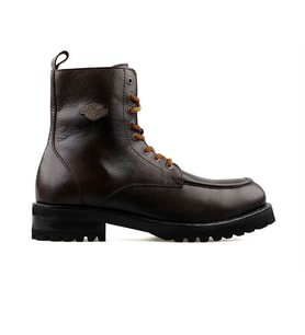 Harley Davidson Khalifa Erkek Günlük Bot 026M100059-DARK-BROWN-DERI Kahverengi