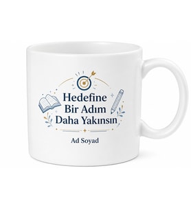 TYT AYT Üniversite Hazırlık Sınav Motivasyon Kupası Hediye Bardak