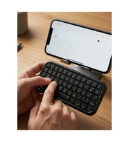 Taşınabilir Cep Boy Bluetooth Klavye Telefon ve Tablet Destekli