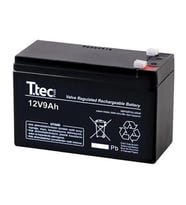 Ttec 12V 9AH Bakımsız Kuru Akü