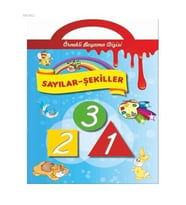 Sayılar Şekiller Örnekli Boyama Parıltı Yayınları
