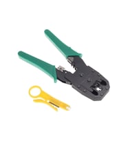 4507 Rj9 Rj12 Rj45 Sıkıcı Sıkma Network Pensesi Kablo Soyucu Set Cat5 Internet Ucu Çakma