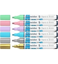 Schneider 320 Akri̇li̇k Marker 4Mm Set/2-120296 6 Li
