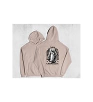 Unisex Oversize Carmelite Kapüşonlu Sweatshirt