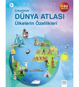 Çıkartmalı Dünya Atlası / Ülkelerin Özellikleri