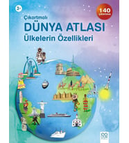 Çıkartmalı Dünya Atlası / Ülkelerin Özellikleri