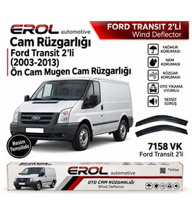 FORD TRANSİT (2003-2013) 2'Lİ ÖN MUGEN CAM RÜZGARLIĞI