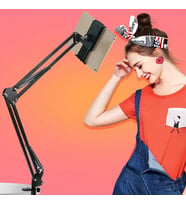 TechTic Masa Tablet Telefon Tutacağı Hareketli 360 Derece Dönebilen Youtuber Twitch Yayıncı Standı