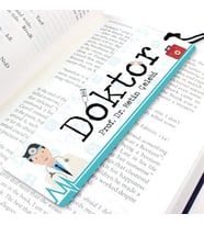 Doktorlara Özel İsimli Kitap Ayracı