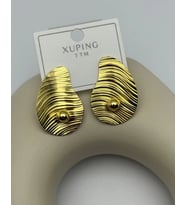 Xuping Gold Armut Tasarım Küpe - 25-xpkp10