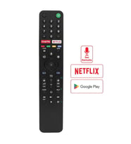 Weko Kl Sony RMF-TX500P Sesli Kumanda Ses Komutlu LCD LED Tv Kumandası Netflix Google Play Tuşlu