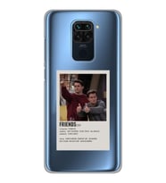 Xiaomi Redmi NOTE 9 Uyumlu Friends Tasarımlı Şeffaf Telefon Kılıfı