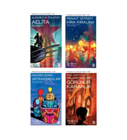 Aelita + Kira Kiralina + Artamonovlar + Görünür Karanlık- 4 Kitap Set - Iş Bankası Özel Set